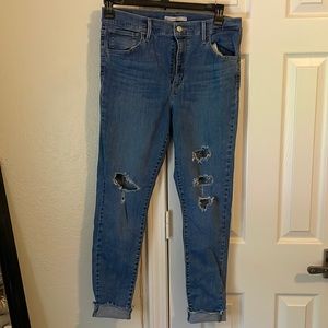 Levi’s 720 high rise super skinny size 33
